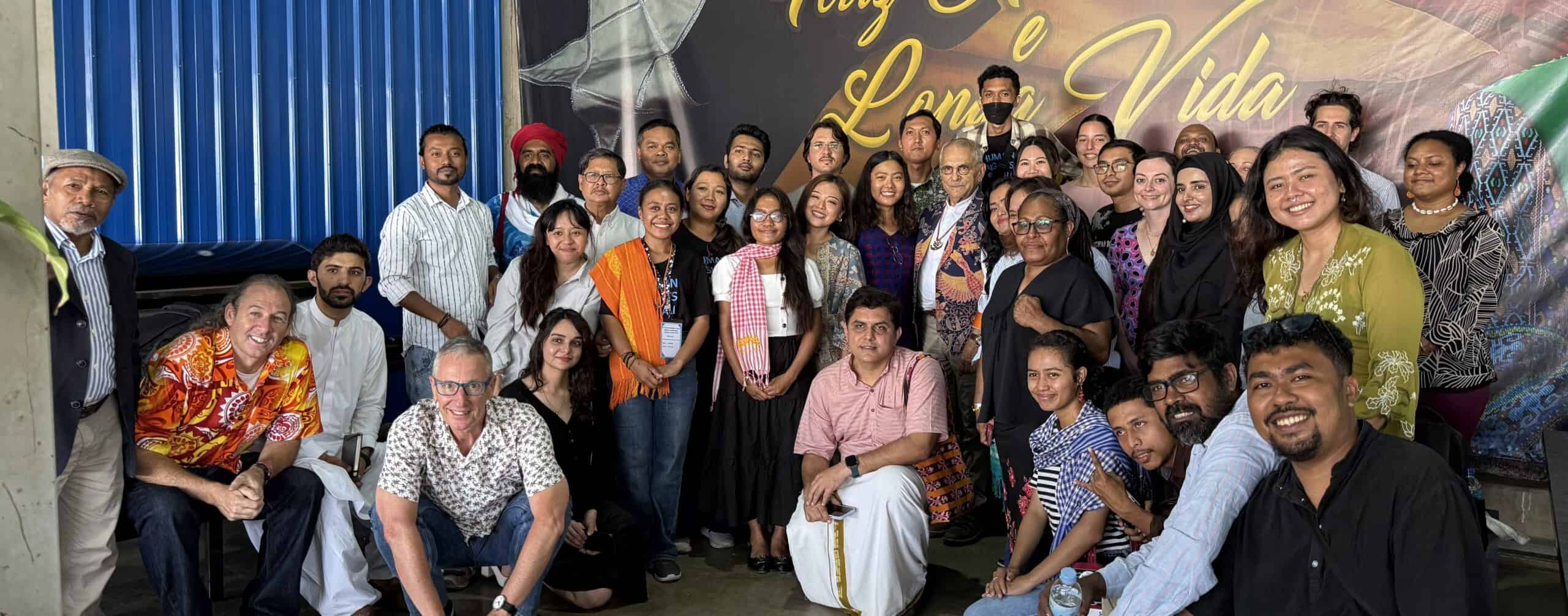 Group photo with Jose Ramos-Horta