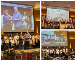 Collage of photos from the AIPP 9th General Assembly. Credit: DTP