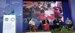 FALE Pacific Coordinator Akmal Ali presenting at APMCDRR. Credot: PIANGO