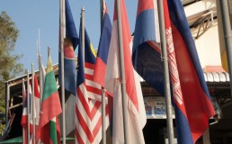 ASEAN flags. Credit: flickr