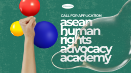 Flyer for ASEAN Human Rights Advocacy Academy call for applications. Credit: FORUM-ASIA