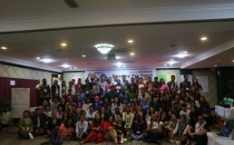 Photo of participants at the 4th International Indigenous Youth conference. Credit: AYIPN