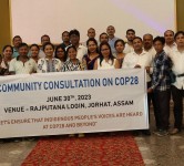  In a bid to shape the future of climate action, indigenous communities and local Civil Society Organisations (CSOs) in Assam joined forces on June 30, 2023, for a community consultation on COP28, the 28th Conference of the Parties to the United Nations Framework Convention on Climate Change (UNFCCC). Credit: Assam Times
