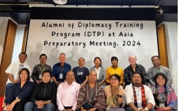 DTP alumni attendees at AIPP's Asia Preparatory Meeting 2024. Credit: AIPP