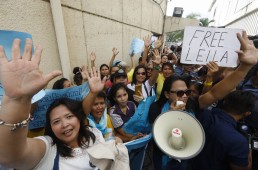 Free Leila protest in Philippines. Credit: ASEAN Parliamentarians for Human Rights