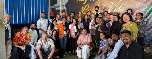 Participants and partners of the 33rd Annual Human Rights and Peoples' Diplomacy Training Program. Credit: DTP