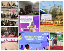 Photos of DTP alumni and International Women's day activities around the world. Credit: DTP alumni