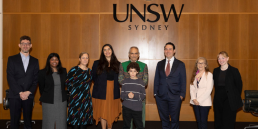 DTP Board members, staff and volunteers with President Jose Ramos-Horta at UNSW. Credit: UNSW