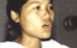 Photo of Kalpana Chakma speaking. Credit: Kapaeeng Foundation