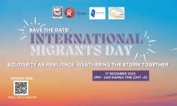 MFA International Migrants Day flyer. Credit: MFA
