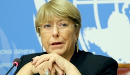 Michelle Bachelet. Credit: UN News/Daniel Johnson