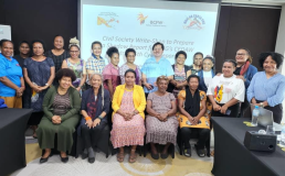 Participants at the Two days CEDAW Write-Shop. Credit: Magna Carta PNG