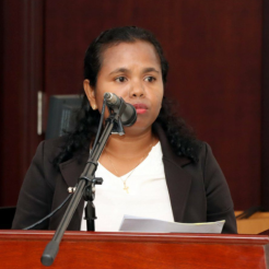 Photo of Pascoela Barreto. Credit: Alola Media