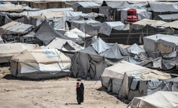 UN experts have written to the Australian government raising concerns about 46 citizens being held in camps in north-east Syria and ‘deprived of their liberty without any judicial process’. Photograph: Delil Souleiman/AFP/Getty Images