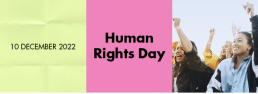 Human Rights Day 2022 banner. Credit: UN