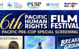 Photo of Pacific Human Rights Film Festival poster
