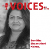 Voices Sumitha Shaanthinni Kishna podcast cover