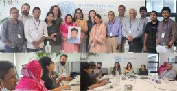 Participants in the Joint Consultation with the UN Working Group on Enforced or Involuntary Disappearances in Bangladesh. Credit: Odhikar