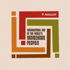 UN International Day of the World's Indigenous Peoples logo