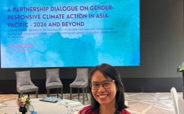 Photo of Danica Castillo at the event event Partnership Dialogue on Gender