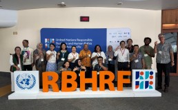 Photo of panel at the UN Responsible Business and Human Rights Forum