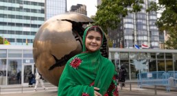 Screenshot of Zunaira Qayyum, UNICEF Youth Advocate for Climate Action and Girls’ Empowerment in Pakistan from UN Interview. Credit: UN News