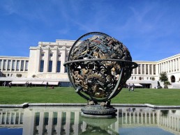Exterior of the Palais des Nations, Geneva. Credit: UN