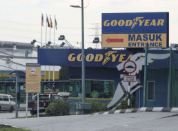 A general view of Goodyear factory in Shah Alam Credit: Reuters/LIM HUEY TENG