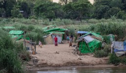 Myanmar Thai refugee camp. Credit: Getty Images