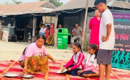 Performances in settlements in Sunari and Kathmandu