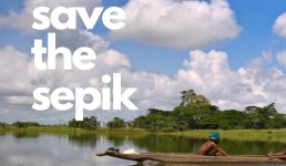Save the sepik project campaign photo