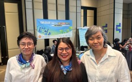 Photo of Matcha Phorn-In and other speakers at the workshop